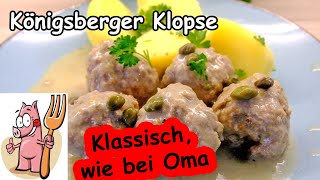 Königsberger Klopse wie nach Omas Rezept ASMR [upl. by Alcina]