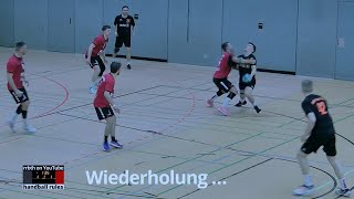 Handballregeln Ermahnung oder Verwarnung [upl. by Laufer221]