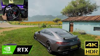 Mercedes  AMG GT 4Door Coupe  Forza Horizon 5 Logitech G29 GamePlay [upl. by Xela]