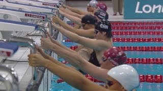 Womens 100m Backstroke SemiFinals  London 2012 Olympics [upl. by Ljoka518]