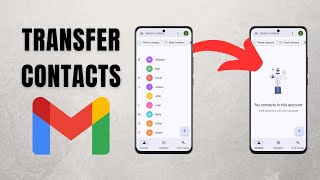 How To Transfer Contacts from One Gmail Account to Another Easily [upl. by Jillana]