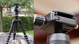 Reisestativ  AmazonBasics Stativ Review [upl. by Gav]