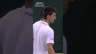 Novak Djokovics Most Incredible Return 💥 [upl. by Nylireg]