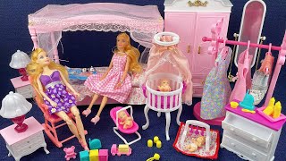 9 Minutes Satisfying with Unboxing Cute Princess Bed PlaysetClothes DressUp Toys Review ASMR [upl. by Yoshi]