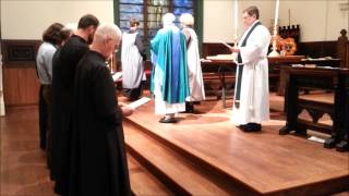 Verger installation at Trinity Episcopal Church Covington KY [upl. by Coop]