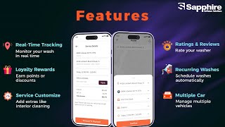 Top Car Wash App Development Company in the USA  Sapphire Software Solutions [upl. by Altheta]