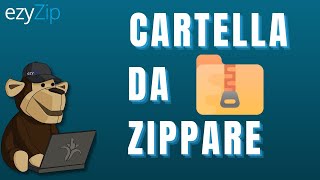 Come Comprimere La Cartella in ZIP Online Guida Semplice [upl. by Amble]