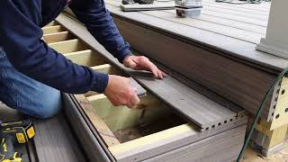 How To Install Trex Composite Decking [upl. by Gunn]