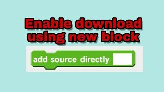 Enable download using add source directly [upl. by Leela]