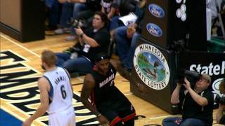 Dwyane Wade Throws LeBron James the OffGlass AlleyOop [upl. by Llertrac]