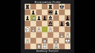 Anatoly Karpov vs Mickiewicz Piotr  Koszalin Poland  1997 [upl. by Ahcas911]