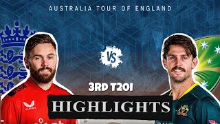 Australia vs England 3rd T20 Highlights  Real Cricket 24  Epic Showdown [upl. by Arotahs]