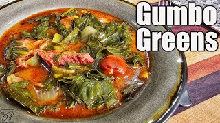 Gumbo Style Collard Greens  Gumbo Greens [upl. by Fahy]