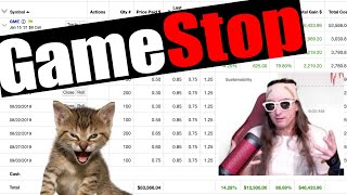 Roaring Kittys OLD GME Options Trades [upl. by Assiruam]