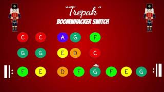 quotTrepakquot Easy Boomwhacker PlayAlong Game [upl. by Evy]