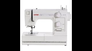 Janome HD1000 Sewing Machine feature highlight by Kens Sewing Center in Muscle Shoals AL [upl. by Htezzil]