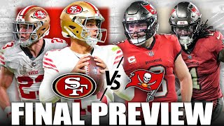 GAMEDAY 49ers  Buccaneers FINAL Prediction amp Preview  Larry Krueger [upl. by Notnarb]