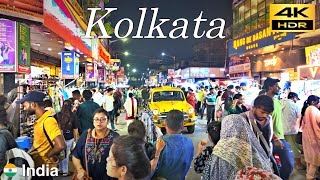 Kolkata Calcutta Evening Walk  New Market in Kolkata  India🇮🇳  May 2024  4K HDR [upl. by Loralie]