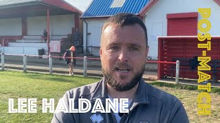 🗣️ Lee Haldane Discusses Our Victory At Seaham Red Star [upl. by Akihc]