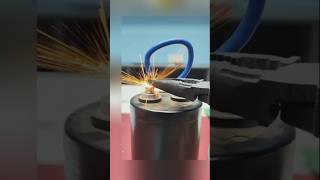 capacitor discharging diy hacks set hacksdiy electronics elcoet [upl. by Kwang]