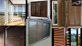 Modern Windows Louvers Design I Metal louvers I Glass louvers II Ideas amp Collections 2020 II IAS [upl. by Eita]