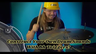 Create custom samples with bh Triggers amp Black Holes bhTriggers hybriddrums edrums [upl. by Ocinemod]