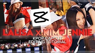 quotThe Legendary Lalisa Manobal amp The Unstoppable Jenniequot Kpop Tiktok Trend Capcut Editing Tutorial [upl. by Yznel]