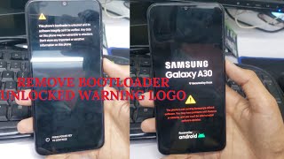 How To Hide Bootloader Unlock Warning in Any Samsung Phone  Remove Bootloader Unlocked Warning Logo [upl. by Mccomb]