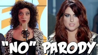 Meghan Trainor No PARODY The Key of Awesome UNPLUGGED [upl. by Chae]