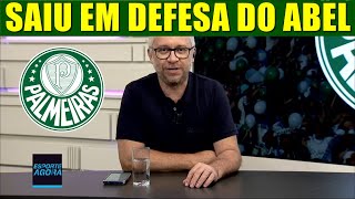 JORNALISTA SAI EM DEFESA DE ABEL FERREIRA DO PALMEIRAS CONTRA MARIO GOBI [upl. by Nishom]