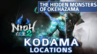 Nioh 2  The Hidden Monsters of Okehazama All Kodama Locations [upl. by Viviane]