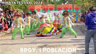 HIMAYA FESTIVAL 2024 BRGY 1 POBLACION STREETDANCE HIMAMAYLAN BACOLOD CITY [upl. by Assillem]