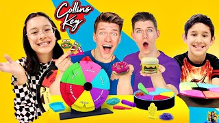 Collins Key  The Ultimate Fake Food Challenge [upl. by Anaili47]