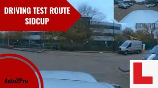 Driving Test at Sidcup Driving Test Centre  Full Route 2nd December 2022 0840 [upl. by Dnaltiak]