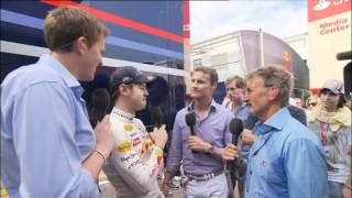 Interview with Sebastian Vettel after Spanish GP 2011 [upl. by Langley387]