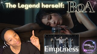 BoA Emptiness MV Reaction  LIVelyAntics [upl. by Vevine157]