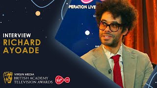 Interview with a Very Serious Richard Ayoade  BAFTA TV Awards 2020 [upl. by Eynahpets61]