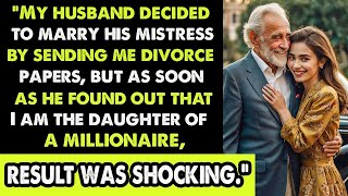 quotMy Husband’s Shocking UTurn After Learning I’m a Billionaire’s Daughterquot [upl. by Reina]