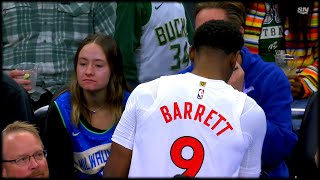 Toronto Raptors vs Milwaukee Bucks  First Half Highlights  Nov 12 2024 [upl. by Enilrek912]