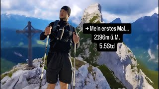 Wanderung auf die Große Arnspitze 2196m üM  v Mittenwald ins Karwendelgebirge DEAU [upl. by Cohin934]