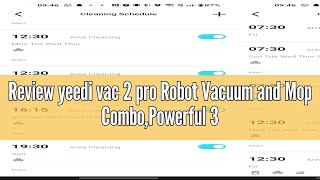 Review yeedi vac 2 pro Robot Vacuum and Mop ComboPowerful 3000Pa Suction with Oscillating Mopping [upl. by Ulrika]