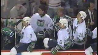 Hartford Whalers Vs Montreal Canadiens [upl. by Siuol]