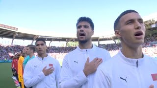 Morocco vs Egypt National Anthem  Olympic Paris 2024 Third Place [upl. by Pitts]