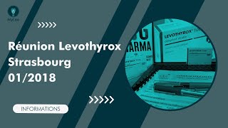 Action Levothyrox  Réunion dinformation de Strasbourg 16 janvier 2018 [upl. by Arten279]