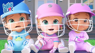 Baby Alive joga críquete 🏏 NOVOS episódios de Baby Alive 🏏 Desenhos animados para família e crianças [upl. by Fabiola510]