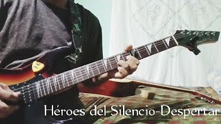 CoverHéroes del SilencioDespertar Solo de guitarra electrica 🎸🤟 [upl. by Yer]