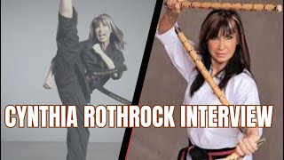 CYNTHIA ROTHROCK INTERVIEW UK MARTIAL ARTS SHOW viral film [upl. by Cyb164]