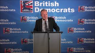 Stephen Smith speech at the British Democrats AGM 2024 [upl. by Fabi]