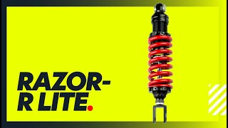 KTech Suspension Product Overview  RazorR Lite Rear Shock Unit [upl. by Nairret104]