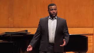 Sidney Outlaw Baritone  quotRencontrequot quotToujoursquot  Fauré  Stony Brook University [upl. by Cowey]